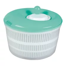 Seca Salada Grande 4,5 Litros Centrifuga Salada Verduras Cor Verde-claro