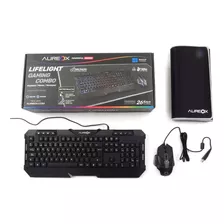 Combo Gamer Aureox Lifelight Teclado + Mouse + Pad - Alpha