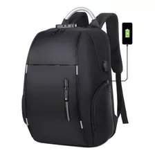 Mochila Masculina Faculdade Anti Furto Notebook Saída Usb