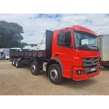 Mercedes-benz Atego 2426 8x2 Bi-truck Carroceria De 10 Metro