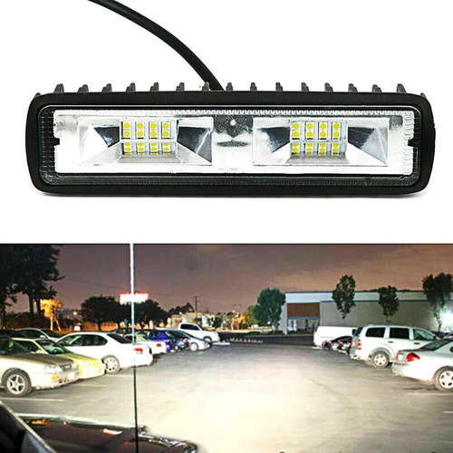 Luz De Trabajo Led 12v Coche Foco 4x4 Camin Suv Accesorios Foto 5