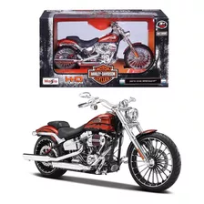 Moto Maisto Harley Davidson 2014 Cvo Breakout 1:12 Ofert! Color Naranja