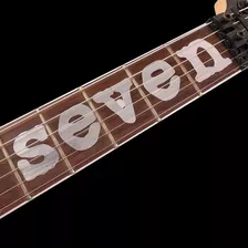 Adesivo Marcador De Escala Slipknot Seven Guitarra Violão