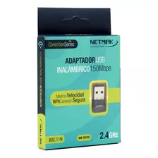 Adaptador Usb Wifi 150mps Netmak Nm-cs150 Internet