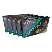 Cassette Cromo 90' Original X 5 Unidades - Tdk Cding2