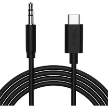 Cable De Audio 3,5 Mm Macho A Usb-c Macho | Negro