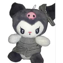 Peluche Kuromi 25 Cm Kawaii Sanrio Sinamonrrol Melody Hello 