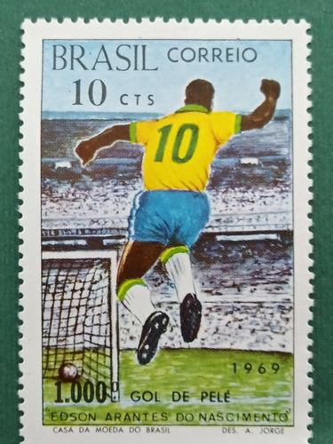  Milésimo Gol Do Pelé  1969 Conjunto