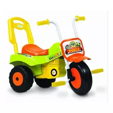 Triciclo Infantil Con Baul Moto Zeta Azul Unibike 300030