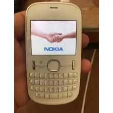 Celular Nokia Asha 201 Branco - Operadora Tim Sem Bateria