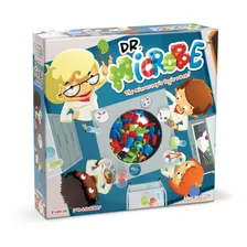 Juego De Mesa Dr. Microbe Blue Orange 8 Años 2 A 4 Jugadores