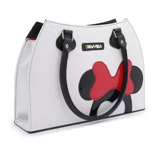 Bolsa Feminina Minnie Grande Com Alça Ombro Promoção Jdk213