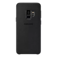 Case Samsung Alcantara Cover Para Galaxy S9 Plus Black