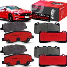 Kit Pastilha Freio Brembo Ford Mustang Gt 5.0 V8 2018 2019 +