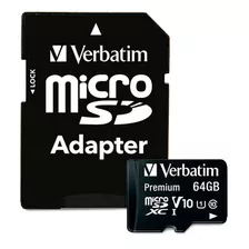 Verbatim Digital Card 44084 Micro Sdhc 64 Gb Class 10