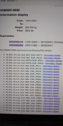 Bmw Radios Originales Nuevos Para X5 E53 Y Serie 5 E39 Foto 2