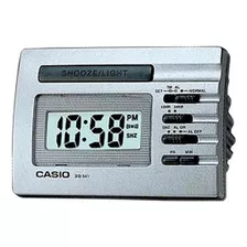 Despertador Digital Casio Silver - Dq-541-8r