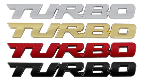 Emblema Turbo De Metal 3d Para Jeep Bmw, , Toyota, Honda, Ni Foto 6