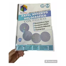 Papel Fotográfico Adhesivo A4 20 Hojas Stickers