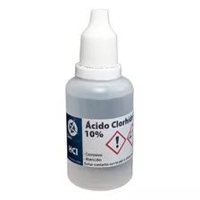 Ac Clorhídrico 10% - Gotario 30ml - Prueba Geo - Geopixeles