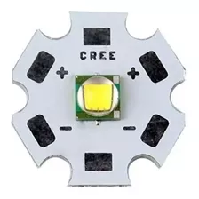 Led Cree Xlamp Xml Xm-l T6 10 W Branco Frio 5000 - 8300 K Lanterna Farol Cor Da Luz 20 Mm