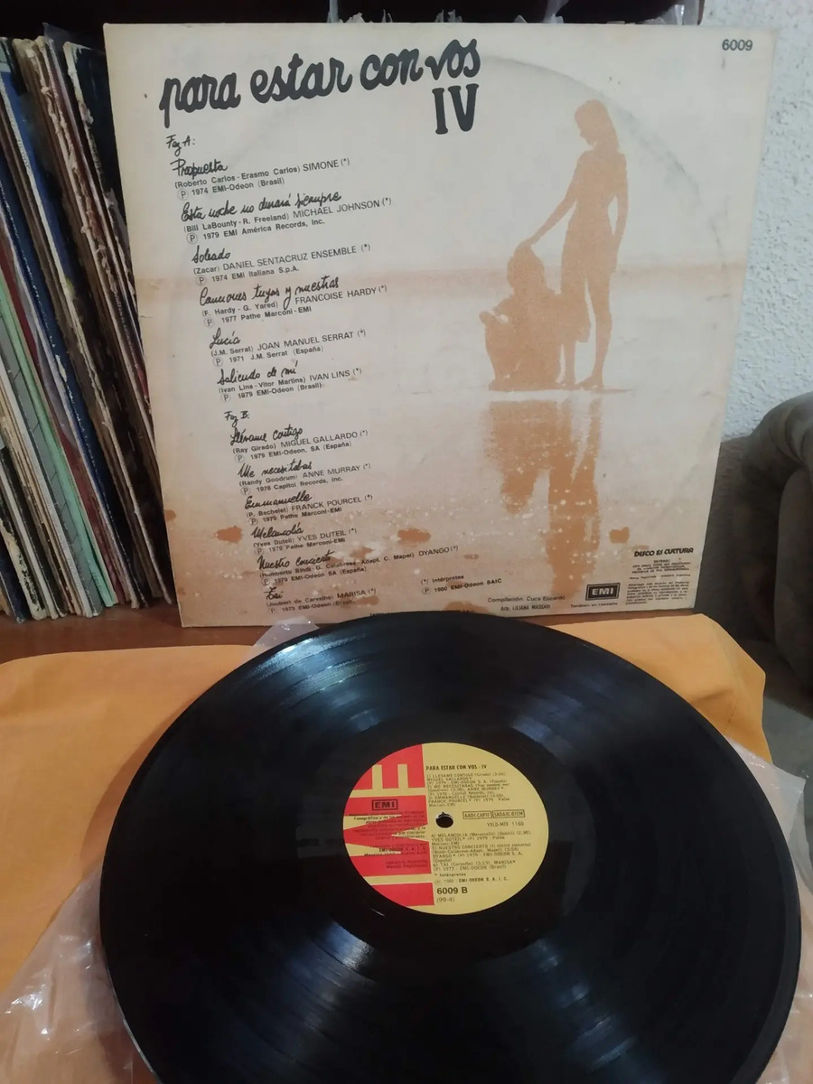 Varios Artistas - Compilado - Para estar con vos IV - vinilo 1980