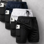 Kit 4 Shorts 2 Em 1 Dryfit Masculino Corrida Academia Treino