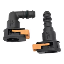 2 Conector Engate Rapido 3/8 X 3/8 10mm Para Combustivel