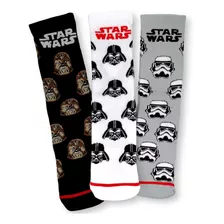 Calcetas Star Wars: Stormtrooper, Darth Vader, Cheewbacca