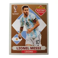 Panini Extra Sticker Lionel Messi Bronce Legend Argentina