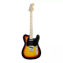 Guitarra Elétrica Telecaster Sx Sem2 3ts Sunburst + Gig Bag Cor Preto Orientação Da Mão Destro