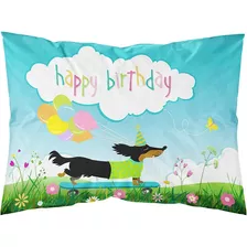 ~? Caroline's Treasures Happy Birthday Dachshund Fabric Fund