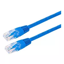 Cabo De Rede Utp Cat 5e Azul 5m Rontek