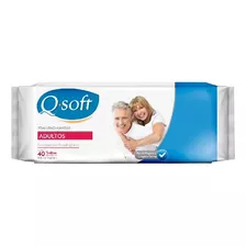 Toallas Húmedas Para Adulto Clásicas Q-soft X 40u