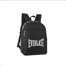 Mochilas Deportivas Everlast Urbanas Hombre Gimnasio Gym Box Color Negro 27398