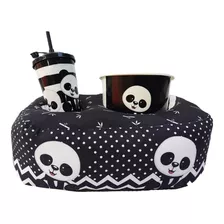 Almofada Pipoca Panda Cinema Balde / Copo Personalizado