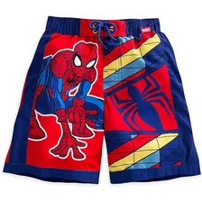 Ropa De Baño Spiderman Hombre Araña Bermuda T 5/6 Disney