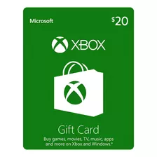 Xbox Gift Card $20 | Tarjeta Regalo | Envio Rápido | Usa