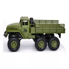 Camión Militar A Control Xb1001 Verde Yop