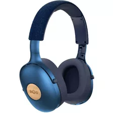 Auricular Bt House Of Marley Positive Vibration Xl 24 Horas Color Azul