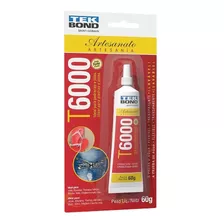 Cola Tek Bond T6000 Permanente Artesanato Bijuteria 60gr 