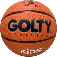 Balon Baloncesto Golty Para Niños Train Team No 5 Color Naranja