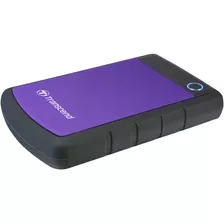 Transcend 4tb Storejet 25h3 External Hard Drive (purple)