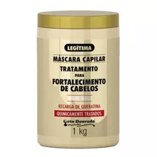 Mascara Capilar Gota Dourada 1kg Quimicamente Tratados