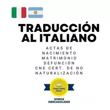 Traduccion De Partidas Al Italiano Traducciones Consulado