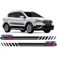 Suzuki S-cross 4style Adesivos Lateral Par 