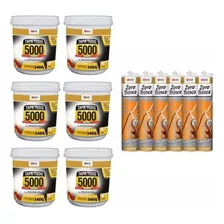 Kit 6 Tapa Tudo 5000 Pote 340g + 6 Zero Trinca Fissuras 420g