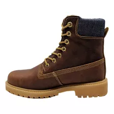 Bota Café Crucero Yela Original Minero Original Piel Ligera 