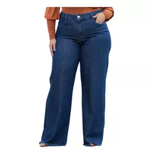 Calça Wide Leg Feminina Tamanhos Grande Do 46 Ao 60