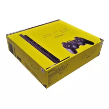 Caixa Divisória De Madeira Mdf Playstation 2 Slim Amarelo 